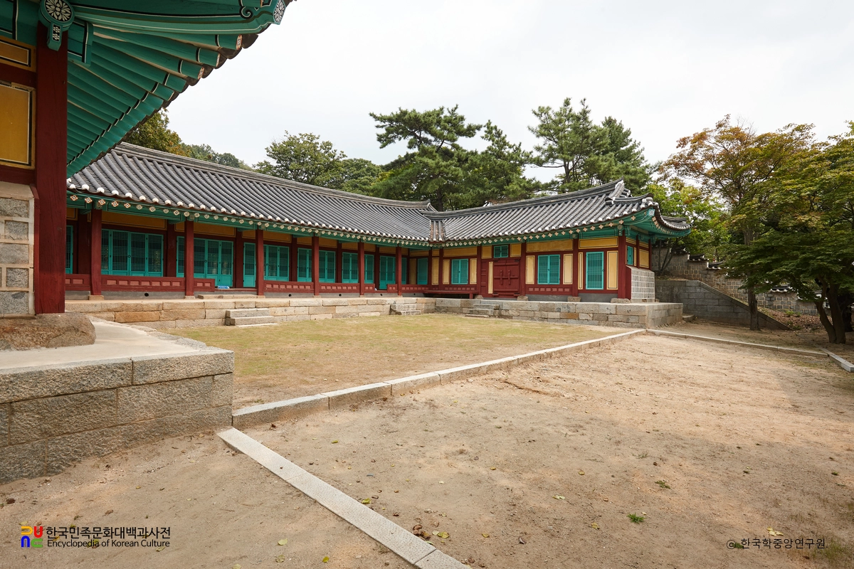 강화유수부 이방청 좌측 행랑 측면