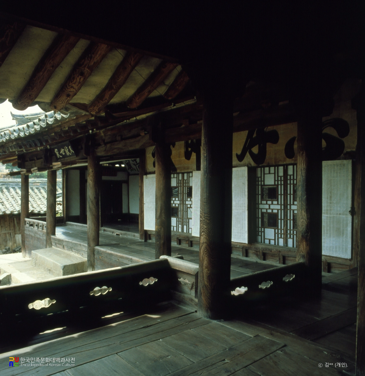 함양 일두 고택 누마루와 툇마루