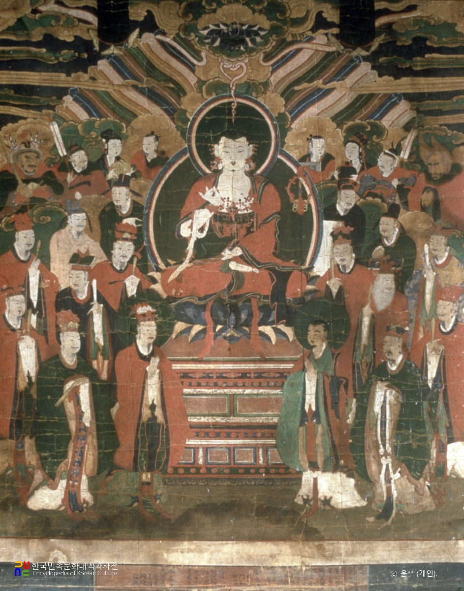 화순 운주사 지장탱