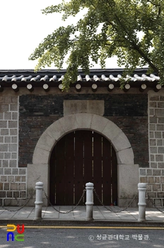서울 경복궁 중 계무문 정면