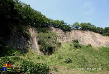 포항 달전리 주상절리