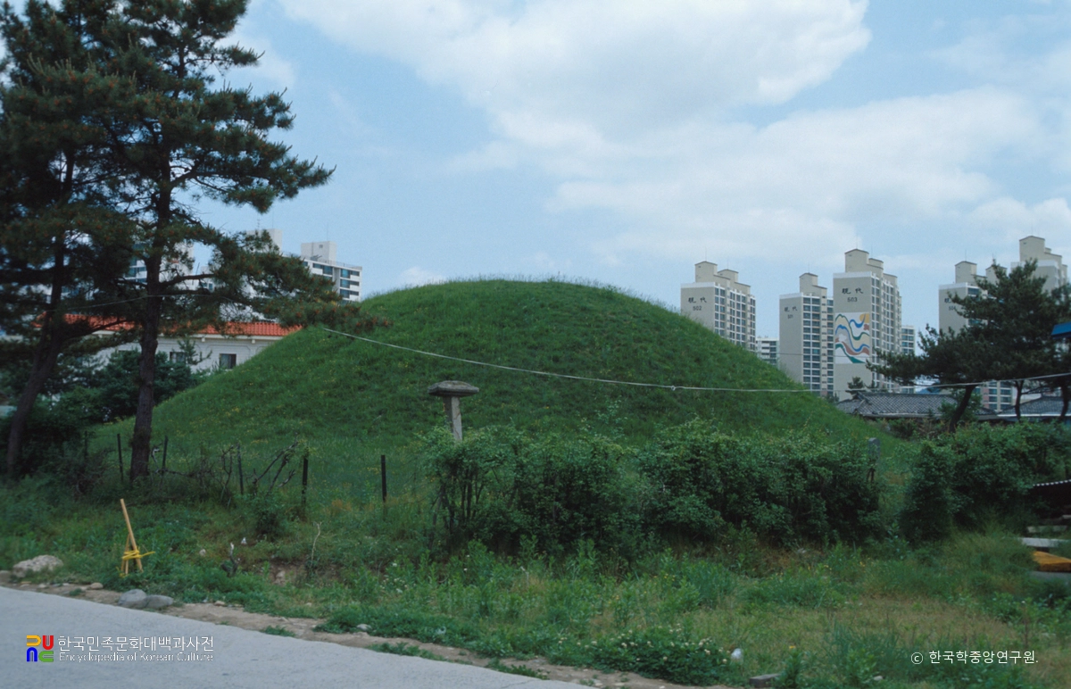 경주 간묘 정측면