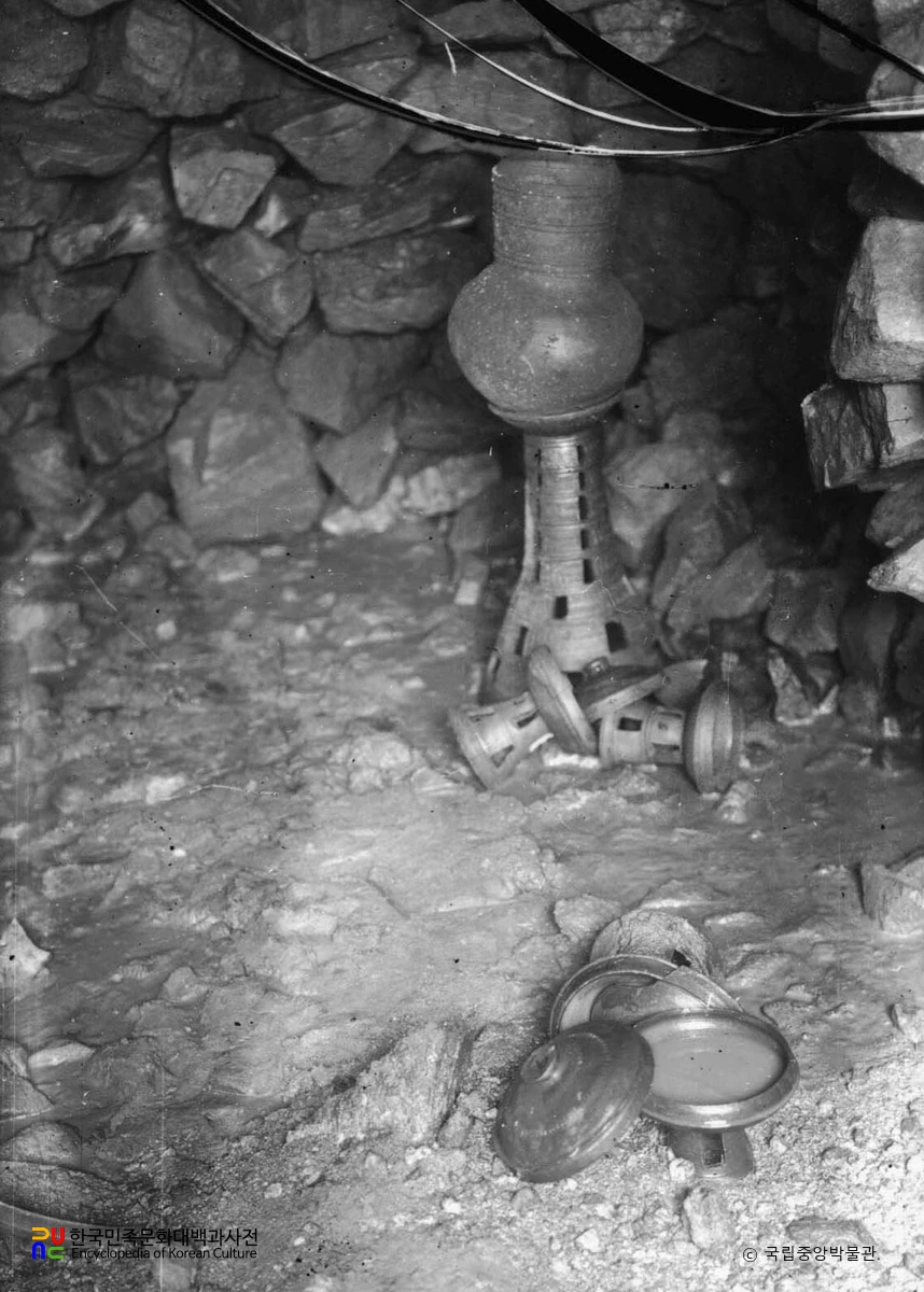 경북 성주 성산동 1호분 석실 서부 유물