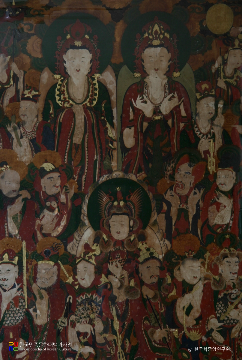 안동 대원사 소장 탱화 / 신중도