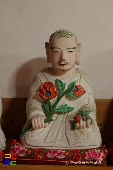 청도 덕사 영산전 석조여래삼존상 및 십육나한상