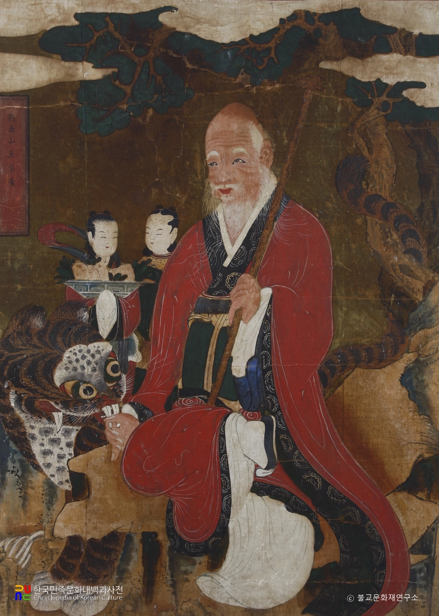 하동 금정사 산신탱