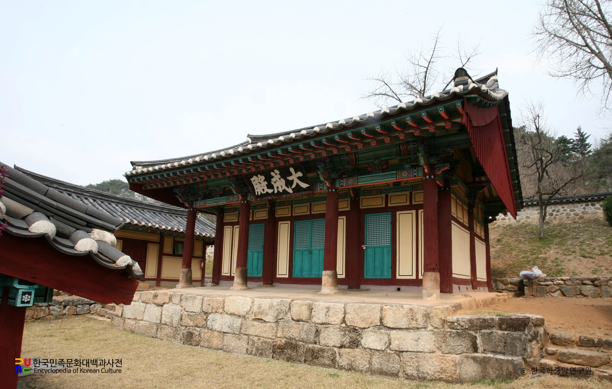 단양향교 대성전 정측면