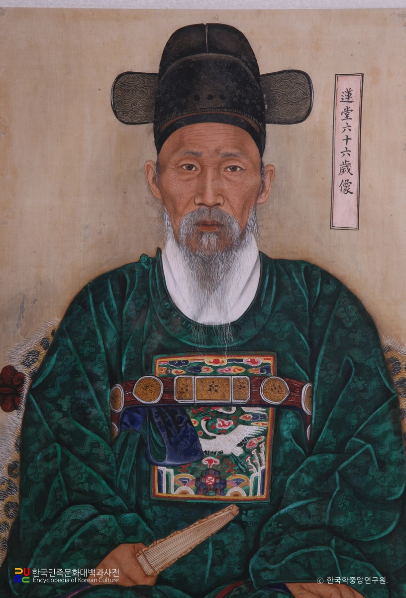 부여 김동효 영정