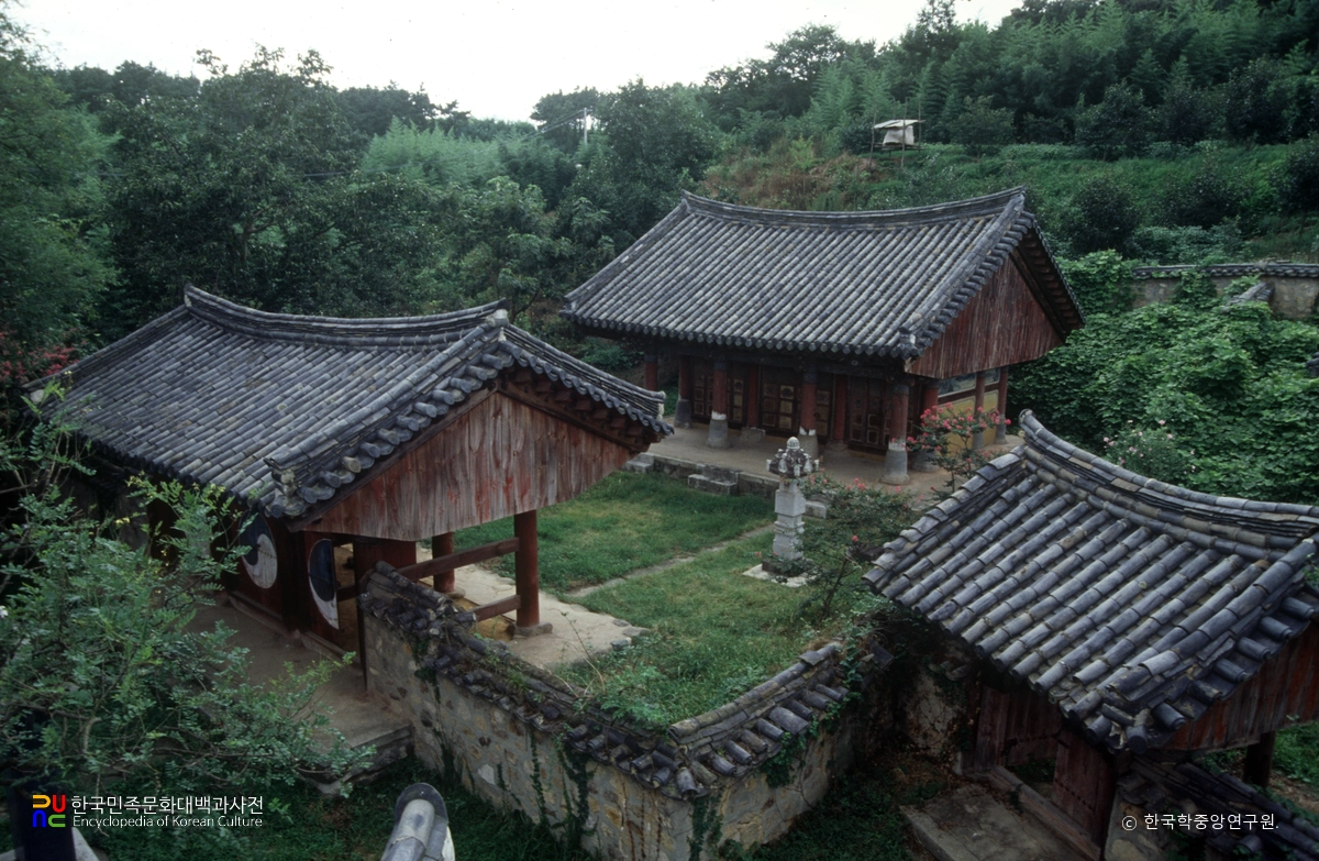 광주 병천사 전경