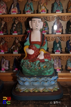 평창 상원사 영산전 십육나한상 / 제13존자