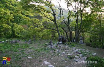 경주 무장사지 전경