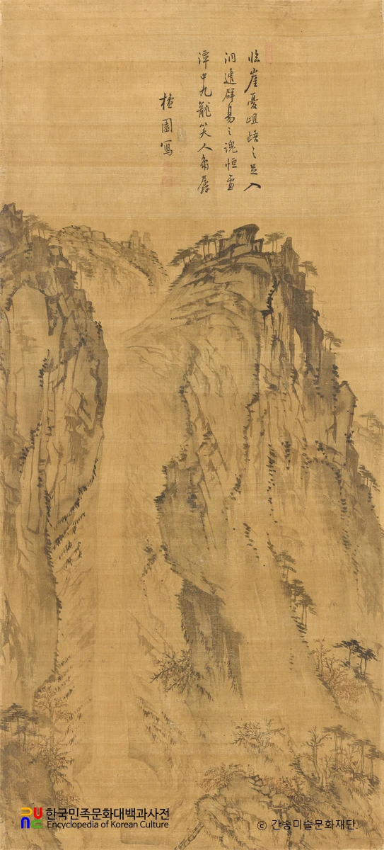 구룡연(김홍도 작)