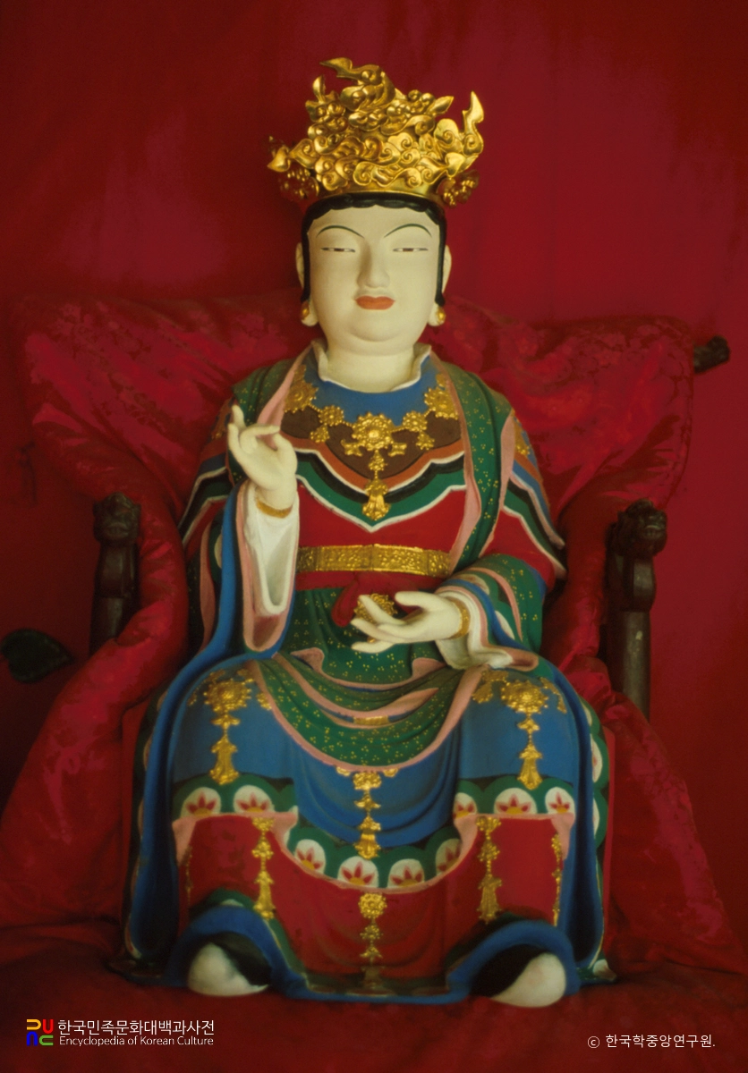 평창 상원사 동진보살상