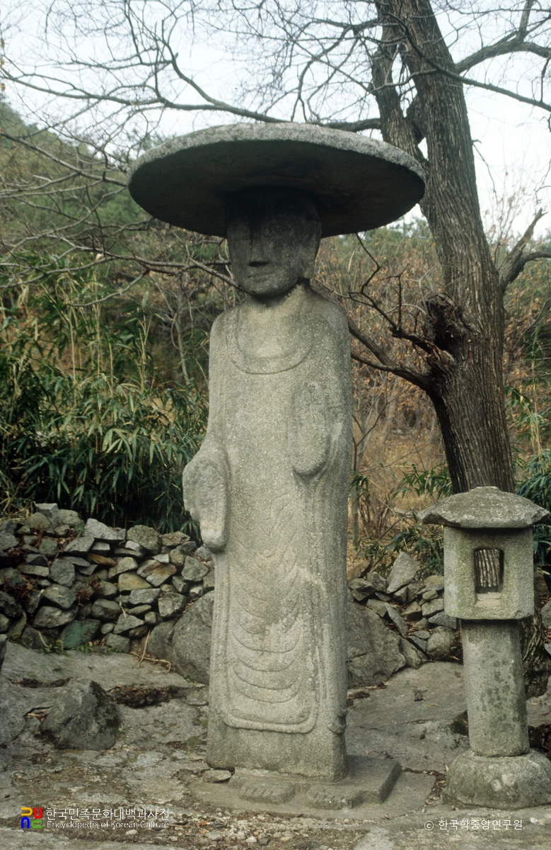 정읍 망제동 석불입상