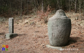 산청 심적사 추파당대사 부도 및 석비