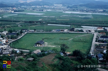 남원 만복사지 전경