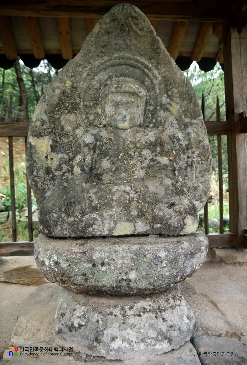 의성 안사동 석조 여래 좌상