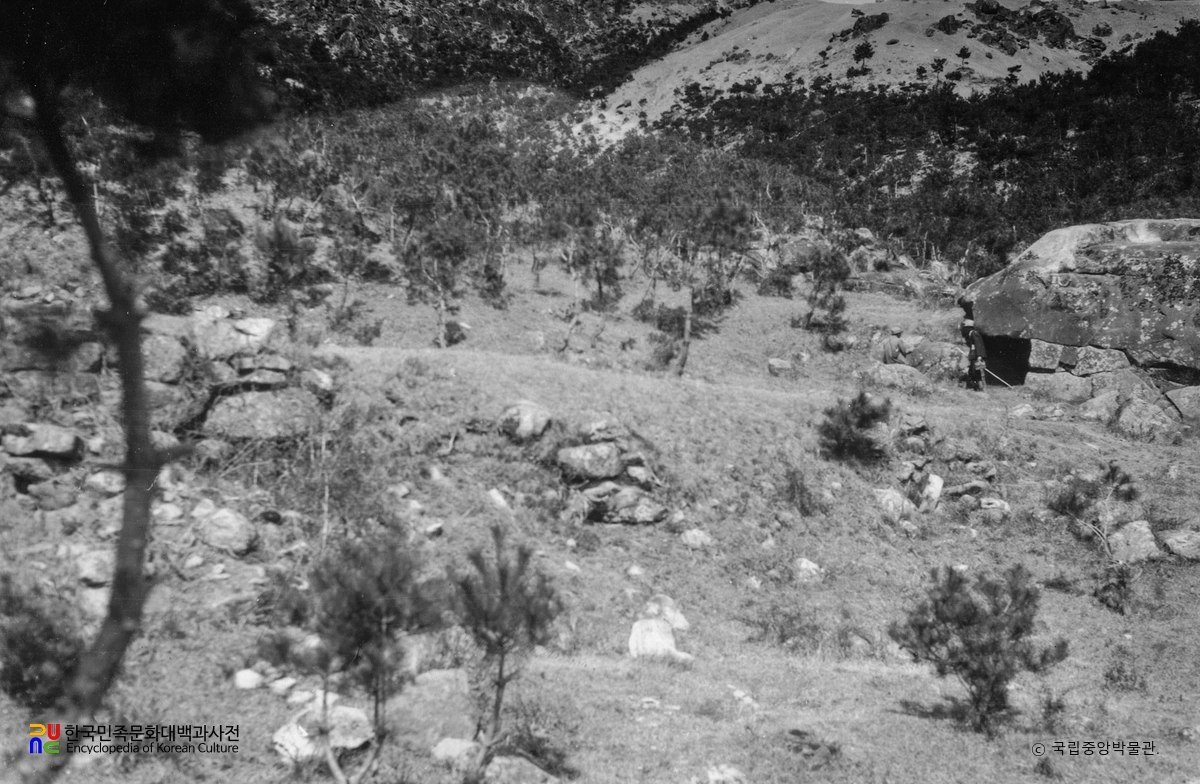 경주 남산 일원 중 국사곡 제3사지 전경