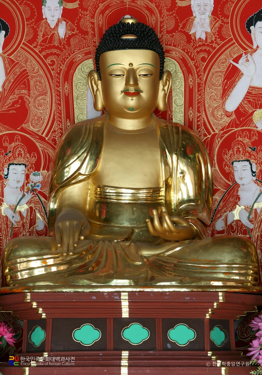 고창 문수사 목조삼세불상