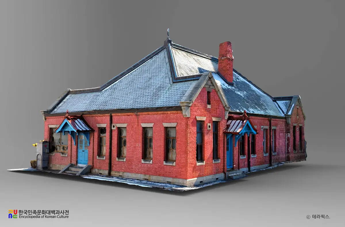 구 군산세관 본관 우측후면