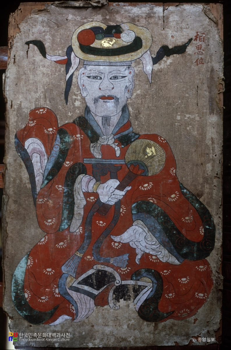 제주도 내왓당 무신도