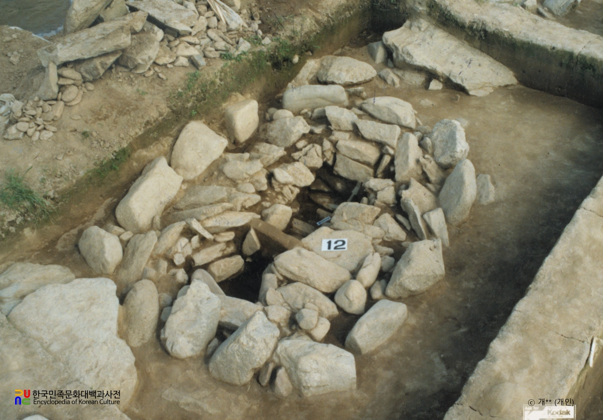 보성 죽산리 지석묘군 발굴 현장