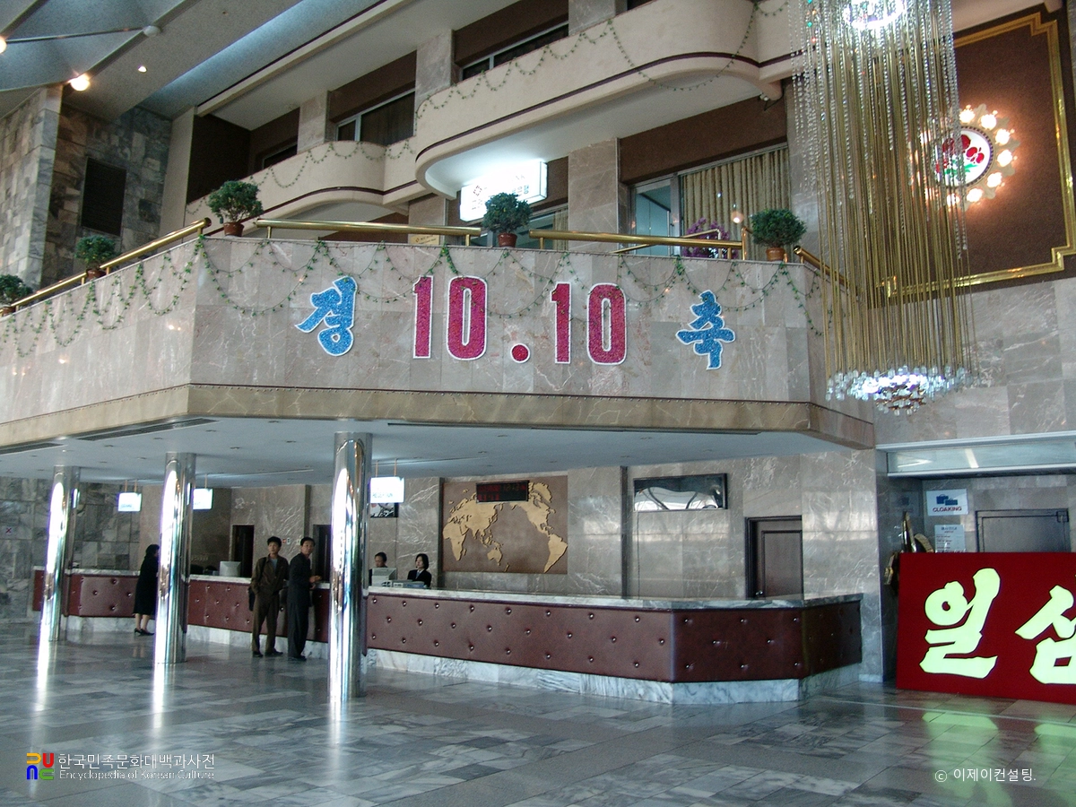 평양 양각도국제호텔