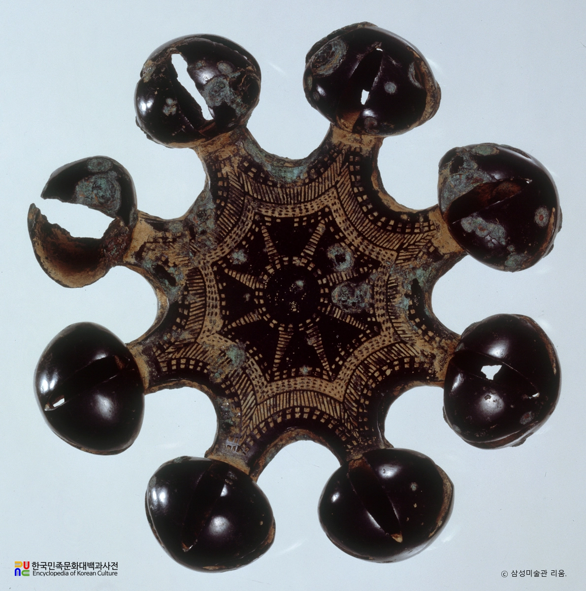 전 논산 청동방울 일괄 중 팔주령