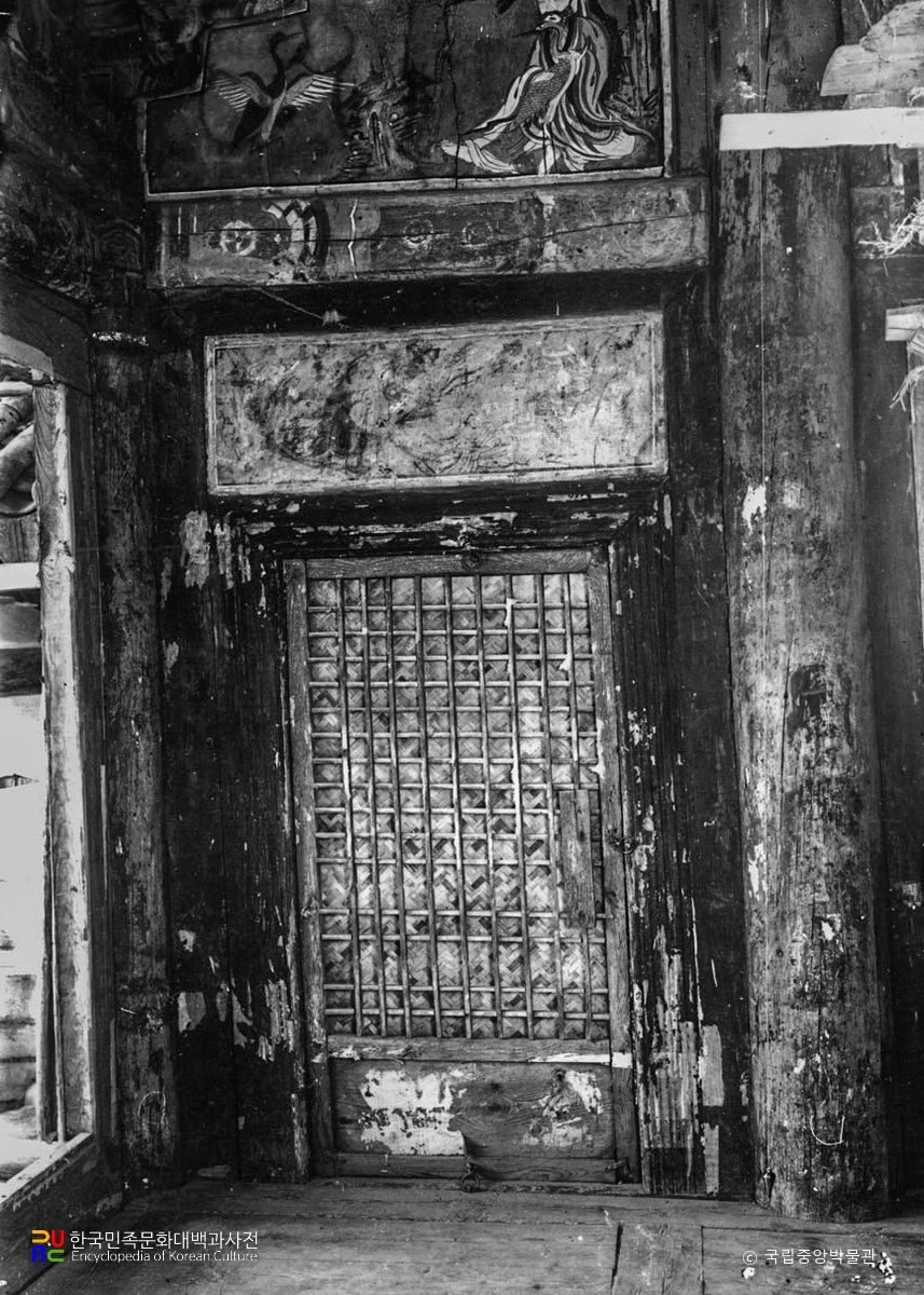 서산 개심사 대웅전 내부