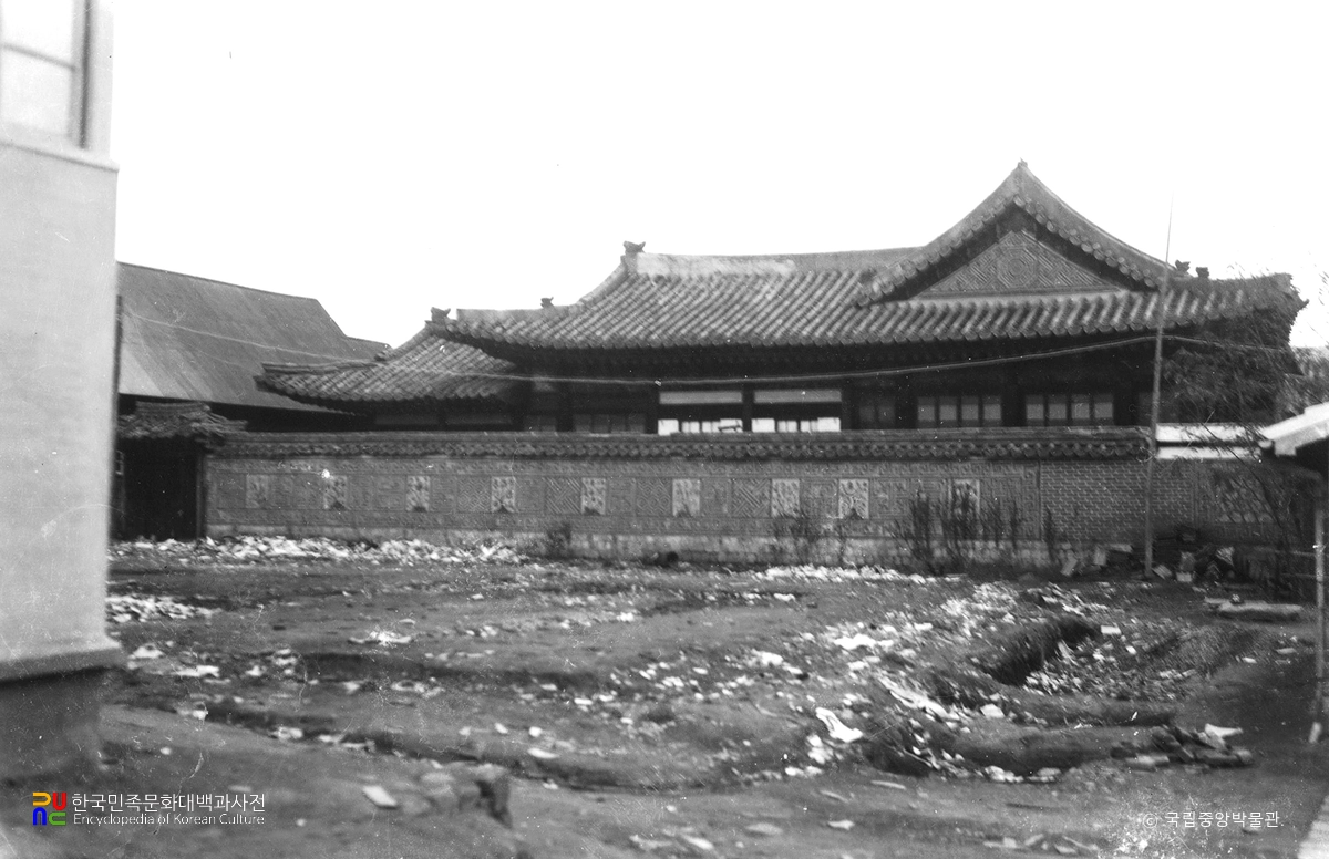 서울 경복궁 자경전 측면