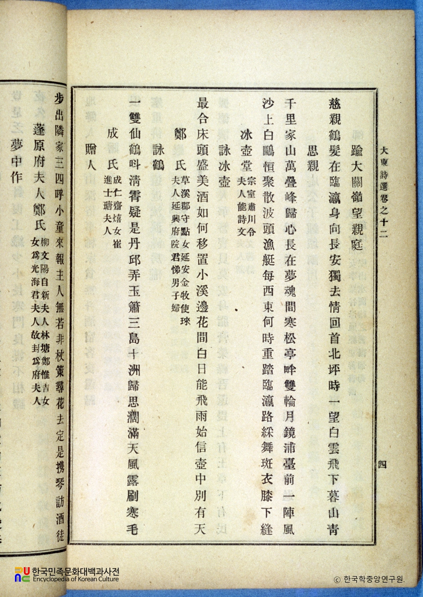 대동시선 / 유대관령망친정