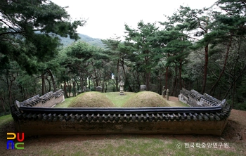 남양주 조선 광해군묘 후면