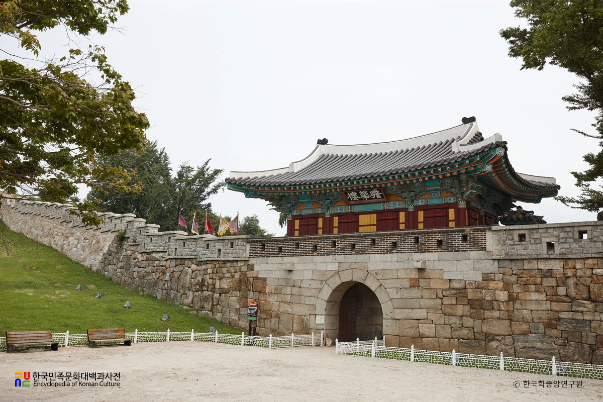 강화산성 중 서문 정측면