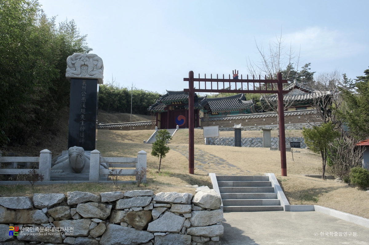 양양 동명서원 전경