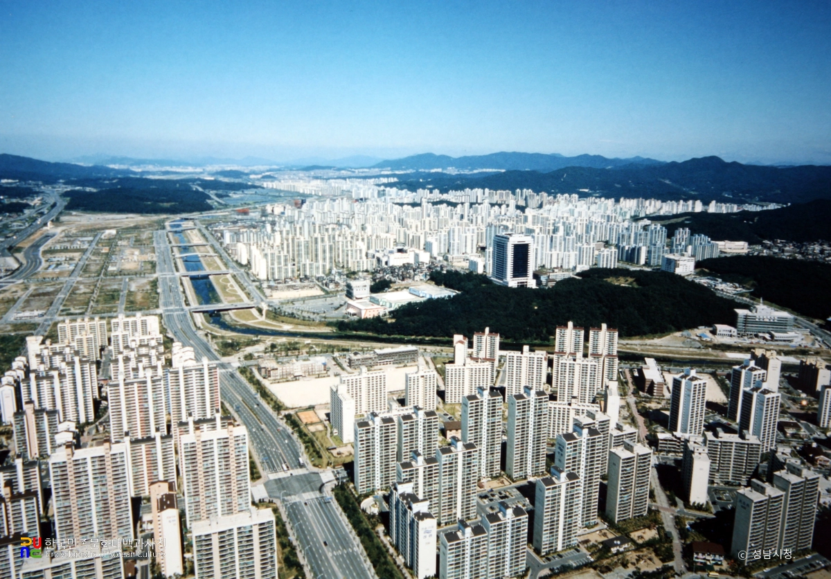 분당 아파트 단지