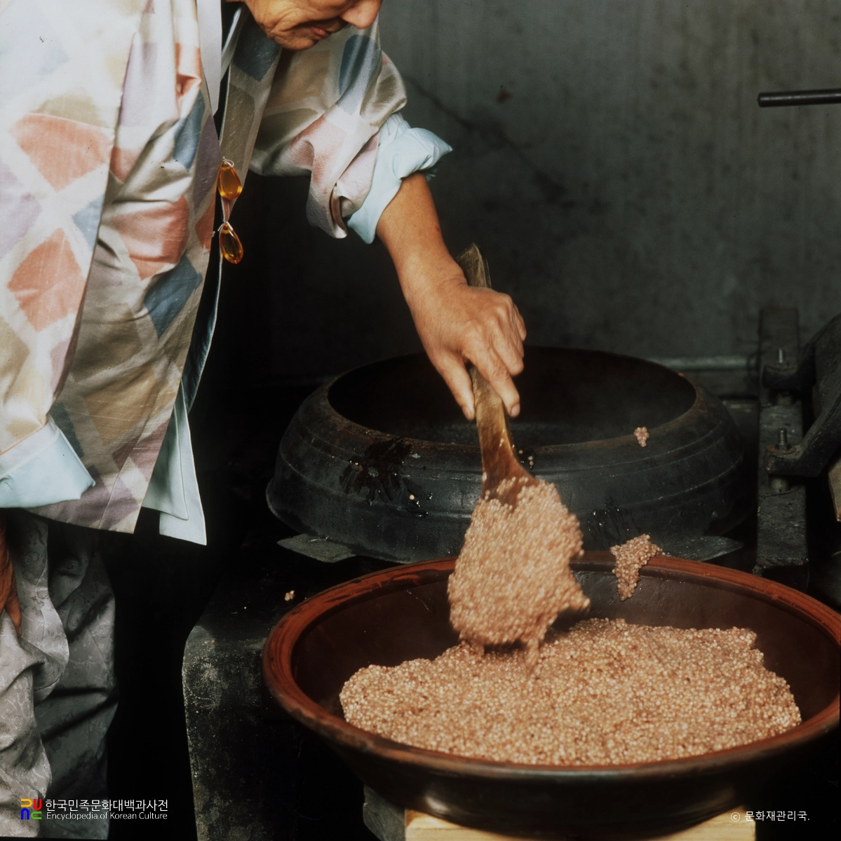 문배주 / 누룩과 술밥찌기