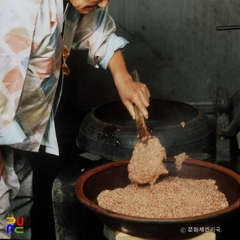 문배주 / 누룩과 술밥찌기