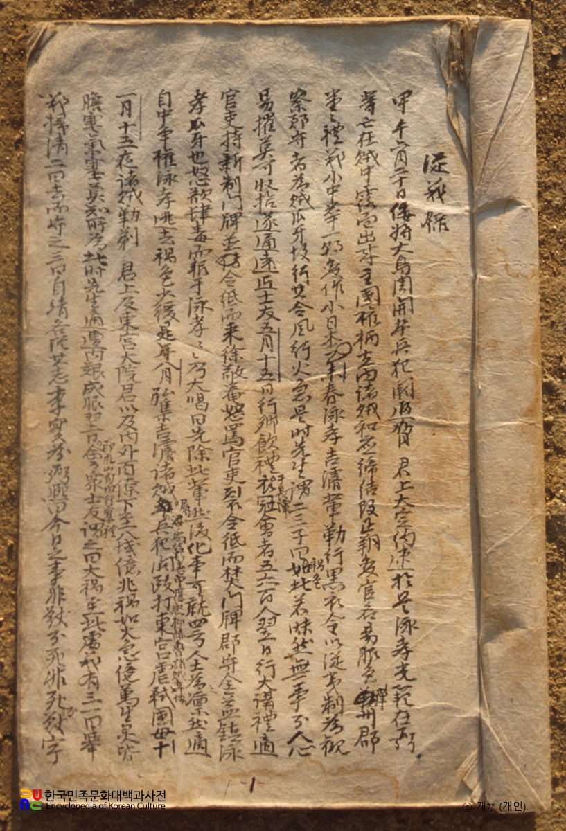 종의록 / 이정규