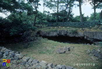 제주 북촌리 선사주거지 유적 전경