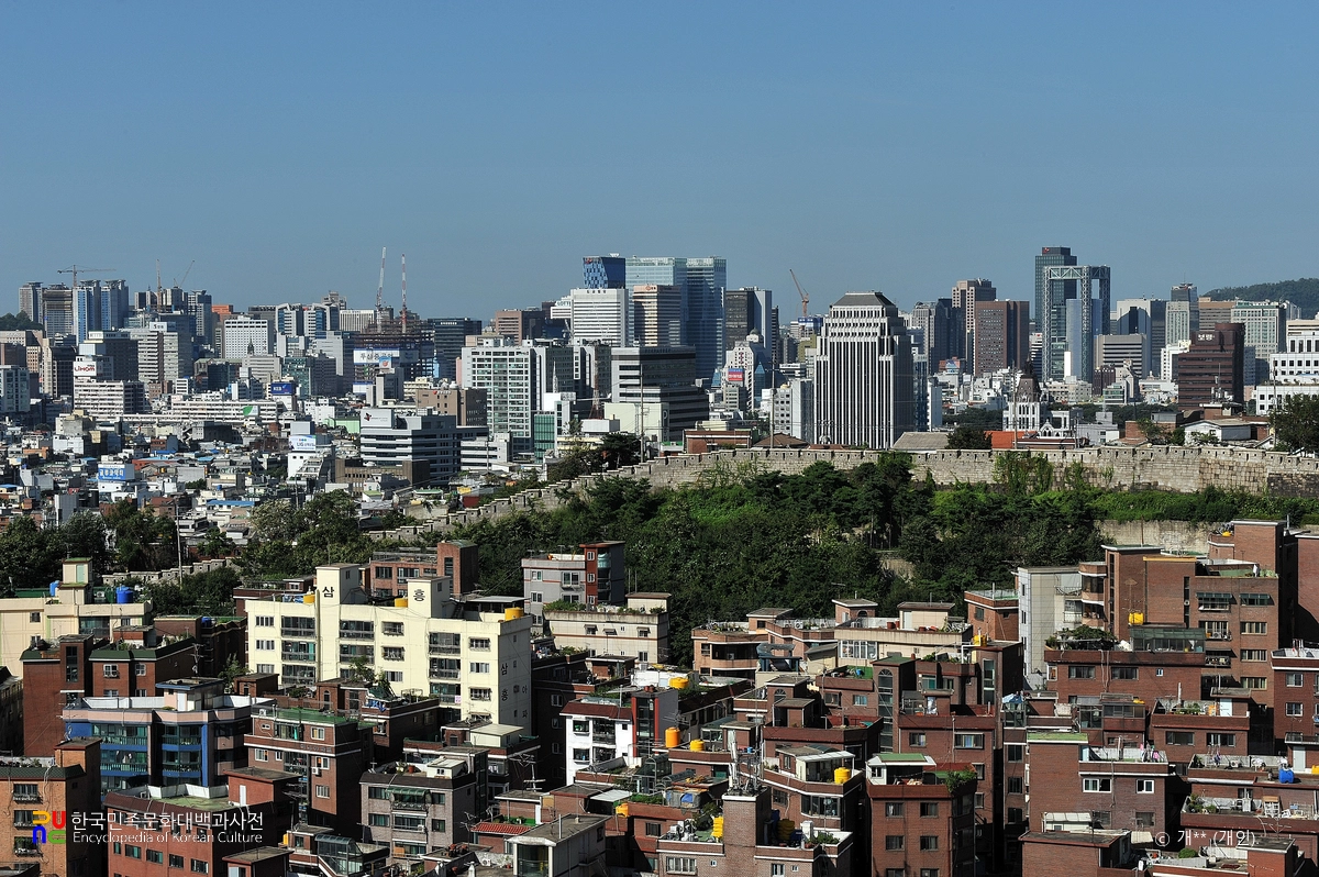 서울 한양도성 전경