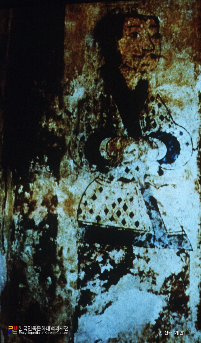 집안 장천1호분 문지기