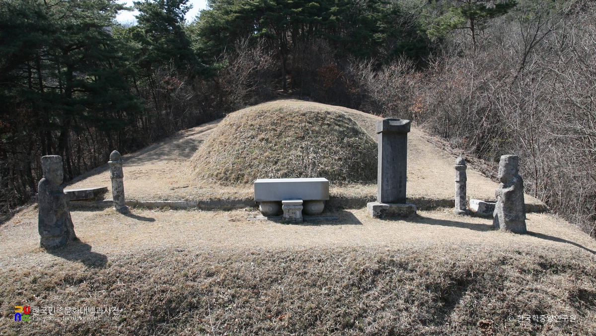 송강 정철 묘소
