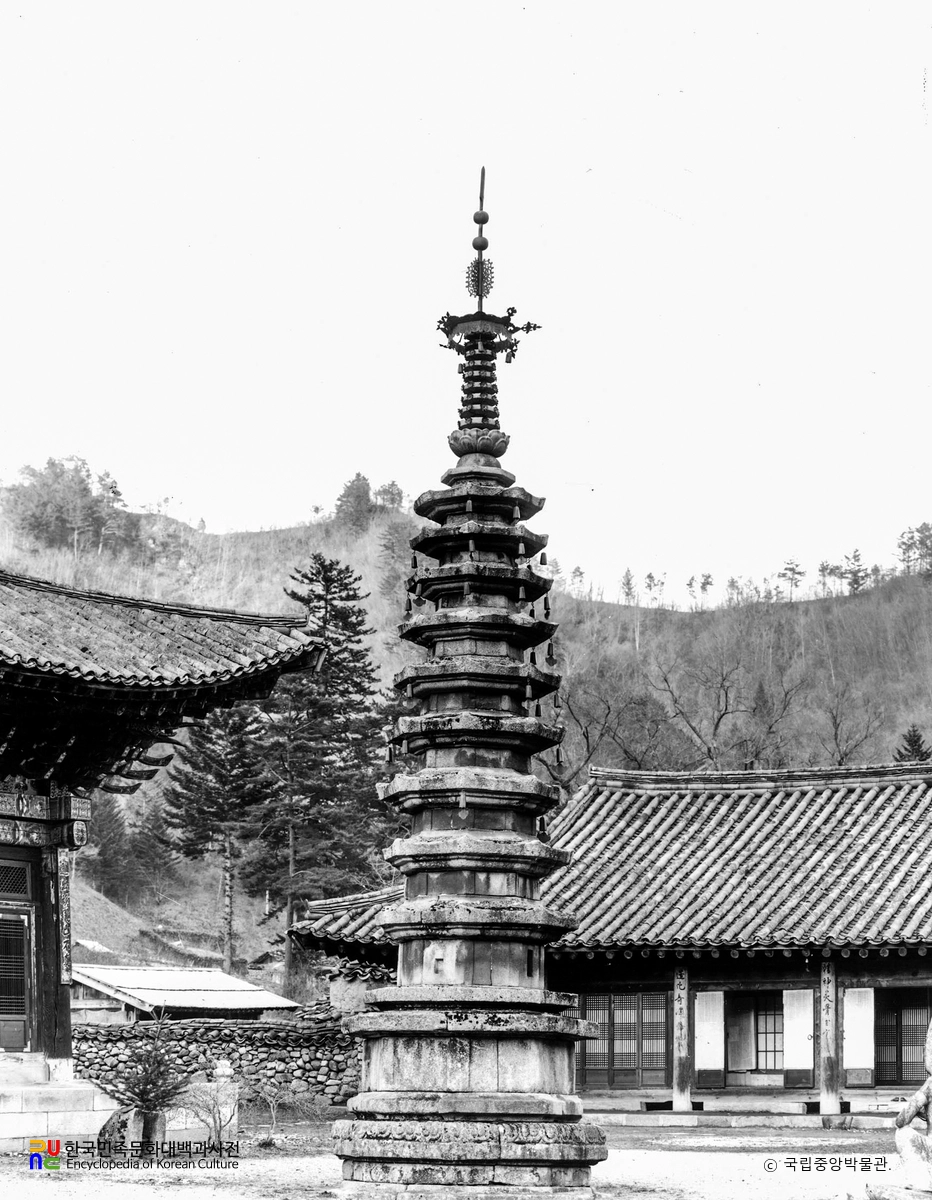 평창 월정사 팔각구층석탑