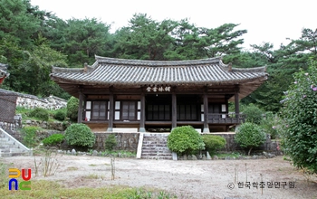 경남 고성 수림서원 중 강당 정면