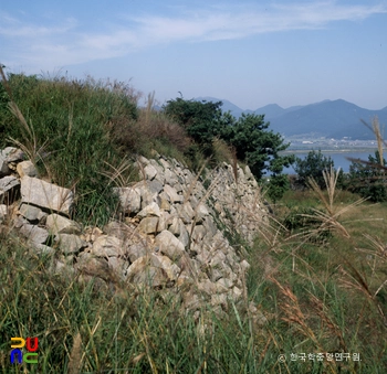 부산 구포왜성 성벽