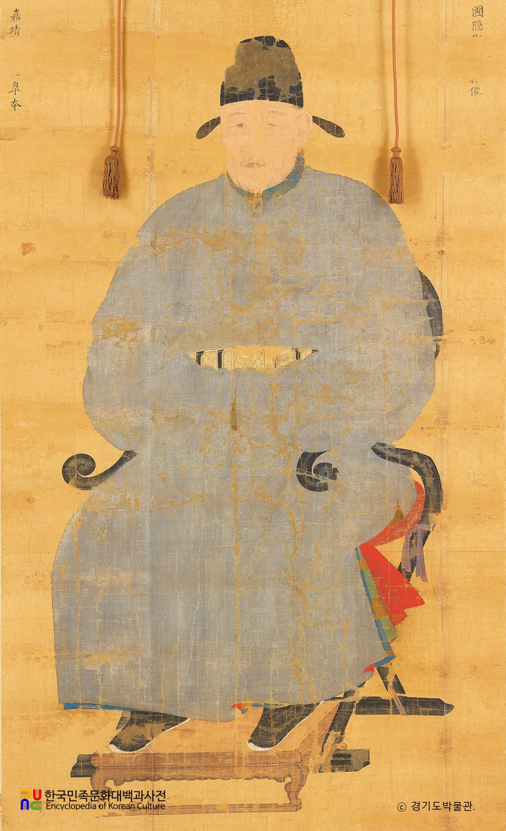정몽주 초상