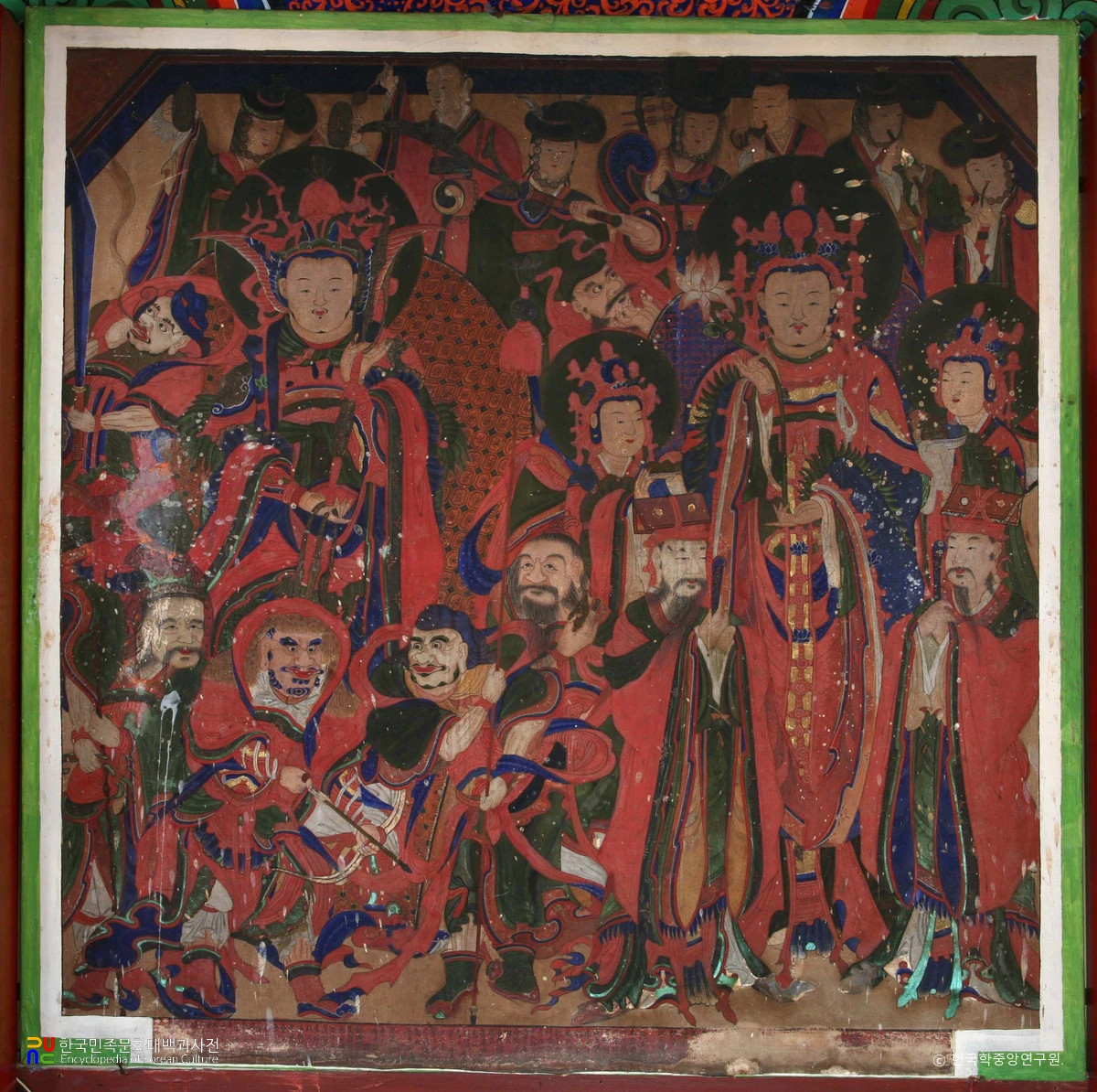 울산 인성암 신중도