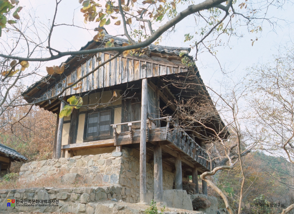 영천 매산고택과 산수정 중 산수정 측면