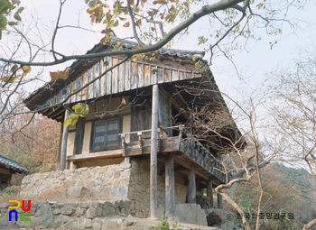 영천 매산고택과 산수정 중 산수정 측면