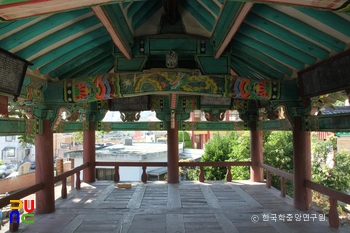 창원 창원향교 중 풍화루 내부